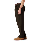 Big &amp; Tall E-CLO&trade; Stria Dress Pant, Turquoise view# 5