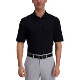 Large Box Print Polo, Black view# 1