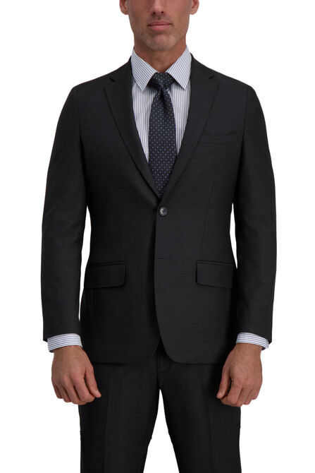 J.M. Haggar Herringbone Windowpane Suit Jacket,  view# 3