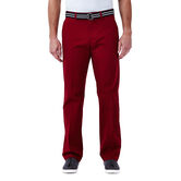 Solid Stretch Poplin Pant, Dark Red view# 1