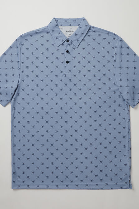 The Active Series&trade; Performance Poly Argle Palm Polo, Light Blue view# 5