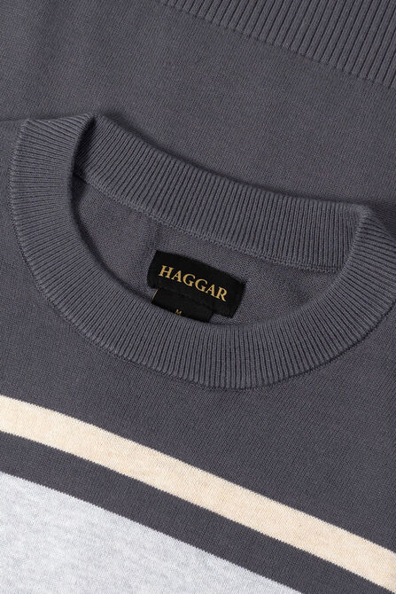 Long Sleeve Crew Sweater, Black view# 3