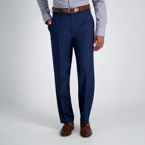 J.M. Haggar Texture Weave Suit Pant, Midnight