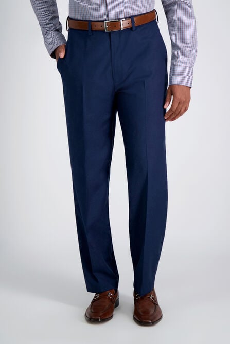 J.M. Haggar Texture Weave Suit Pant, Midnight view# 1