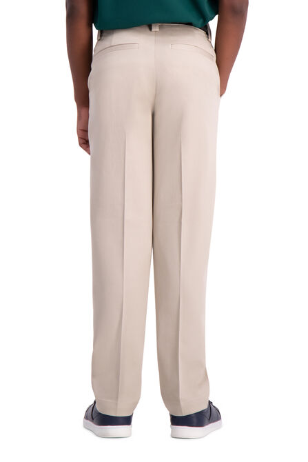Boys Premium No Iron Khaki &#40;8-20&#41;,  view# 6