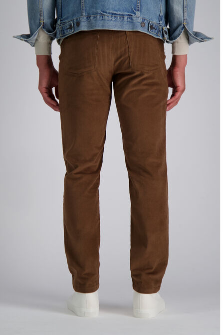 Stretch 5-Pocket Corduroy, Camel view# 4