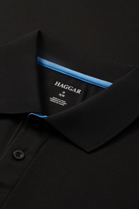 The Active Series&trade; Performance Poly Polo, Black view# 5