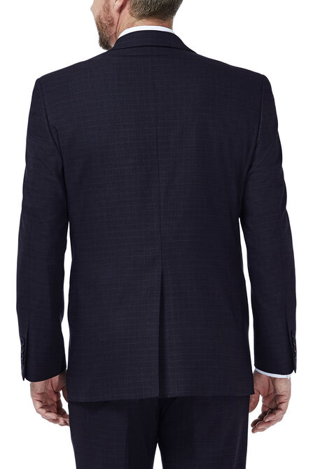 J.M. Haggar Deco Grid Suit Jacket, Navy view# 2