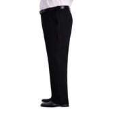 Big &amp; Tall J.M. Haggar 4-Way Stretch Suit Pant, Black view# 2
