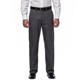 J.M. Haggar Premium Stretch Suit Pant - Flat Front, Dark Heather Grey, hi-res
