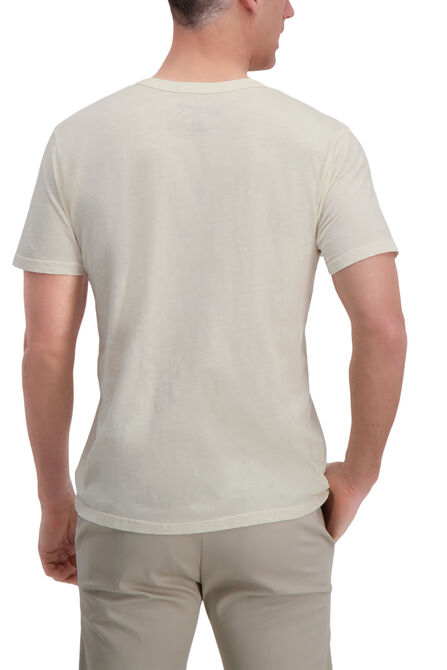 Mustang&reg; Slub Crew Shirt, White view# 2