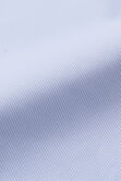 Premium Comfort Performance Cotton Dress Shirt - White &amp; Blue Stripe, Oatmeal view# 6
