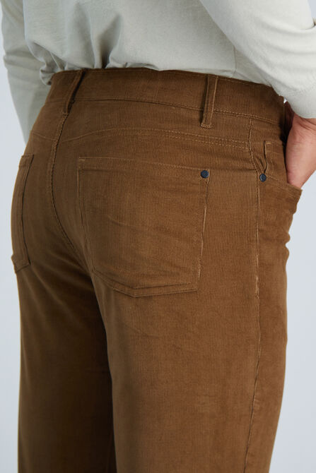 Stretch 5-Pocket Corduroy, Camel view# 5