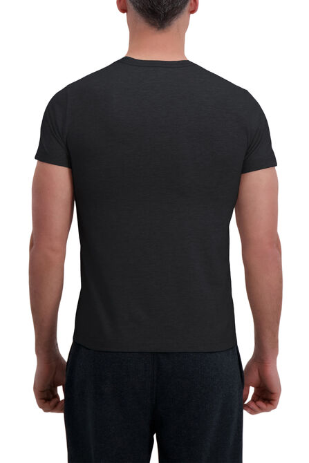  Heavyweight Short Sleeve Crewneck Tee, Black view# 2