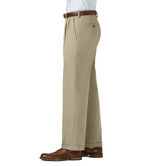 J.M. Haggar Dress Pant - Sharkskin, Oatmeal view# 2