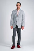 J.M. Haggar Mini Dobby Sport Coat, Silver view# 3