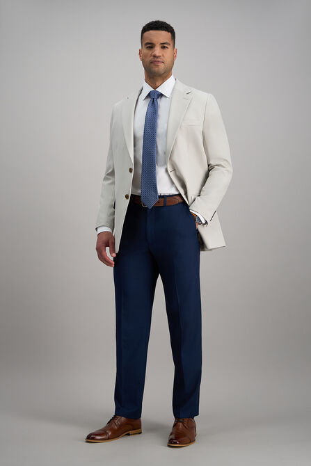 Premium Comfort Dress Pant, Blue view# 3
