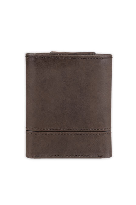 RFID Carizzo Trifold Wallet, Brown view# 2