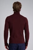 Long Sleeve Turtleneck Sweater, Sangria view# 2