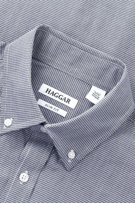 Premium Comfort Dress Shirt - Black Check,  view# 4