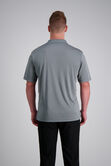 Life Khaki&trade; Solid Short Sleeve Polo, Medium Grey view# 2