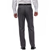 J.M. Haggar Premium Stretch Suit Pant - Flat Front, Dark Heather Grey view# 3