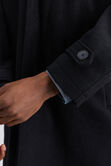 J.M. Haggar Overcoat, Black view# 6