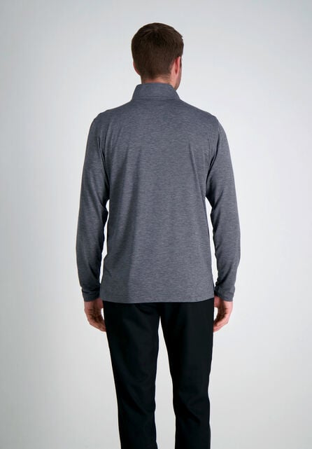 The Active Series&trade; Quarter Zip Heather Jersey, Heather Grey