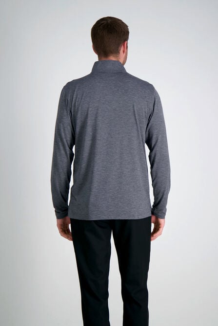 The Active Series&trade; Quarter Zip Heather Jersey, Charcoal Htr view# 2