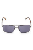Square Double Bridge Sunglasses,  view# 4