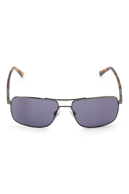 Square Double Bridge Sunglasses,  view# 4