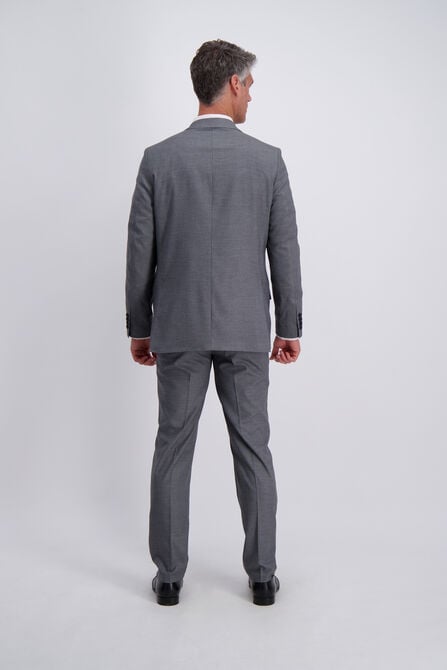 J.M. Haggar Suit Coat - Subtle Grid, Graphite view# 4