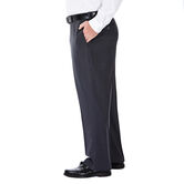 Big &amp; Tall E-CLO&trade; Stria Dress Pant, Grey view# 5