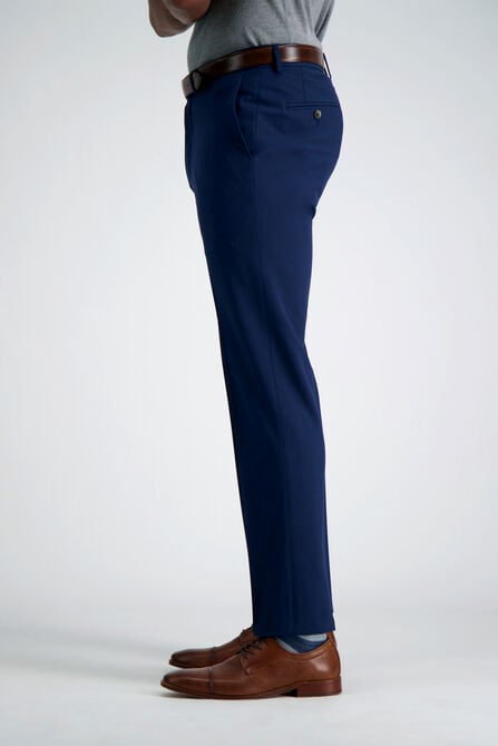 J.M. Haggar 4 Way Stretch Dress Pant, Bright Blue view# 3