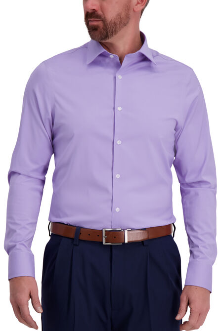 J.M. Haggar Tech Performance Lavender Dress Shirt,  view# 1