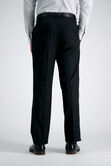 J.M. Haggar Dress Pant - Sharkskin, Black view# 4