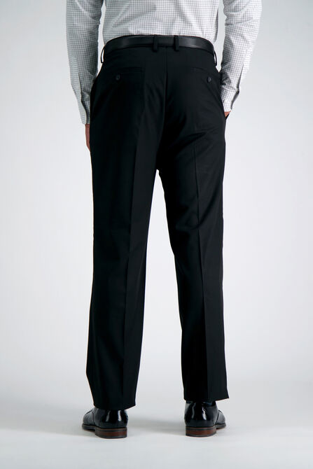 J.M. Haggar Dress Pant - Sharkskin, Black / Charcoal view# 4