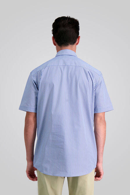 Plaid Button Down Shirt, Indigo view# 2