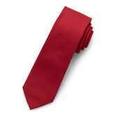 Solid Texture Tie, Red view# 1