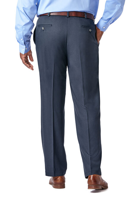 Big &amp; Tall Cool 18&reg; Pro Heather Pant, Heather Navy view# 3