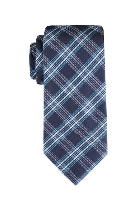 Fine Plaid Tie,  view# 3
