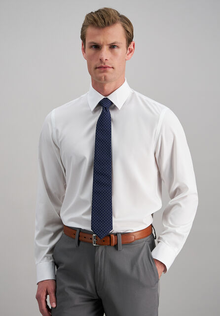 Smart Wash&reg; Dress Shirt - White, White