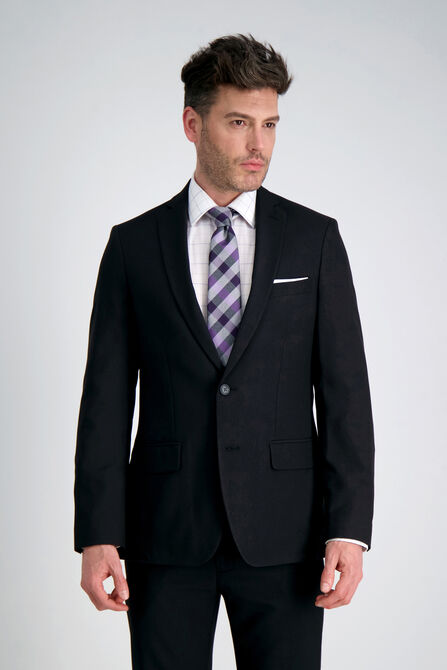 Smart Wash&trade; Repreve&reg; Suit Separate Jacket, Black view# 2