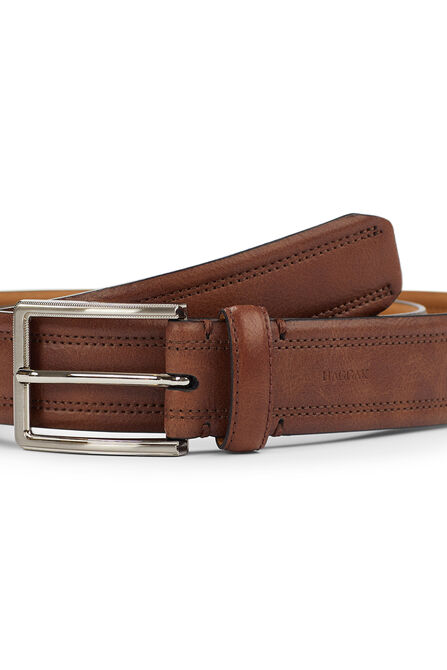 Single Loop Stitching Belt, Khaki view# 1