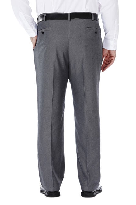 Big &amp; Tall Cool 18&reg; Heather Solid Pant, Graphite view# 3