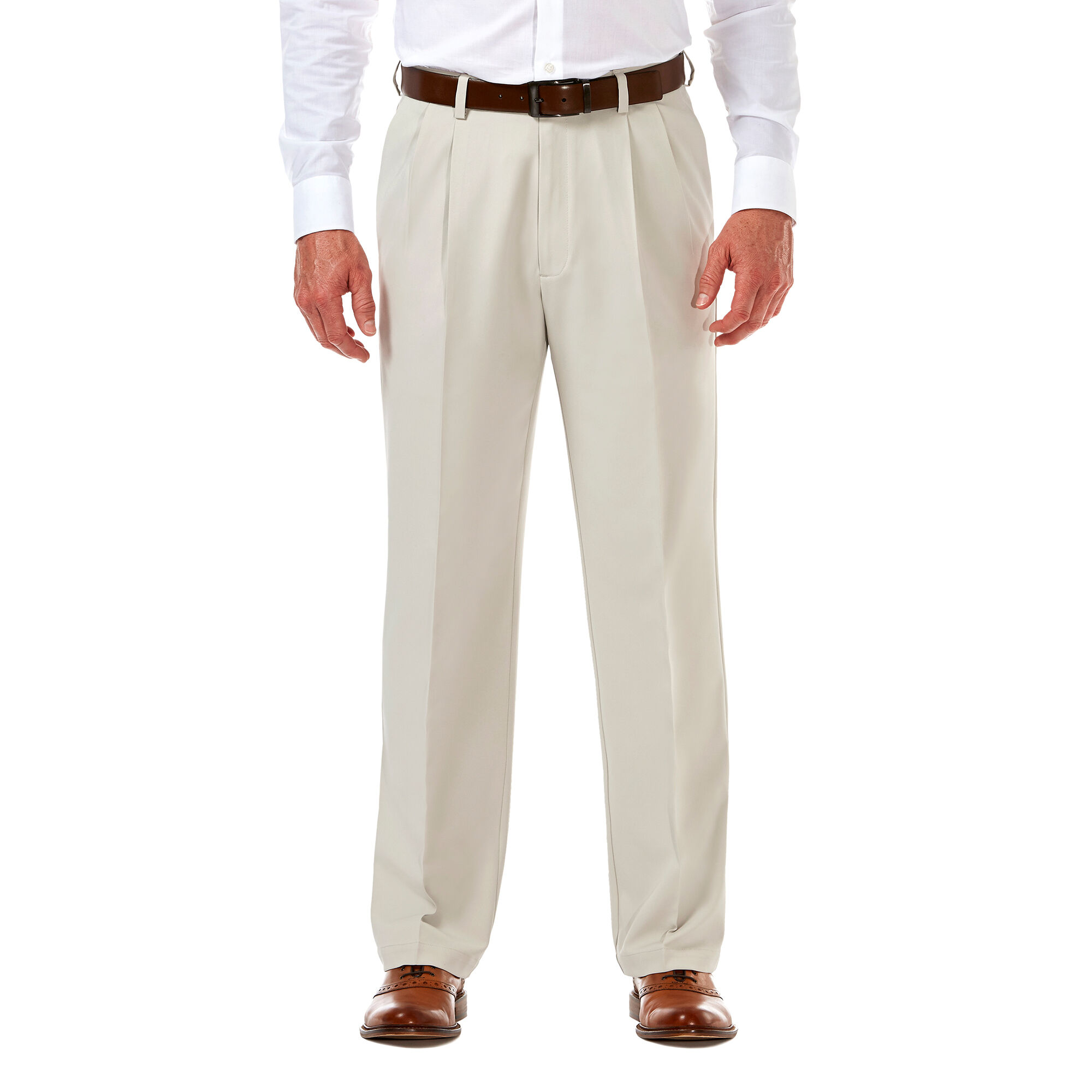 Haggar pleated hotsell pants