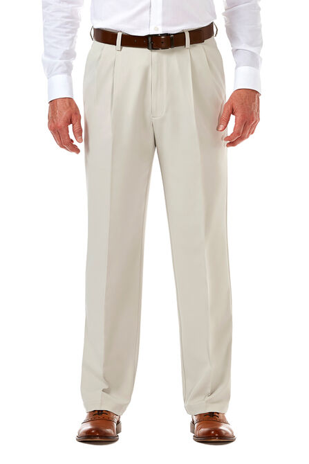 Cool 18 Pro Pant| Classic Fit, Pleat Front, Stretch, No Iron | Haggar.com