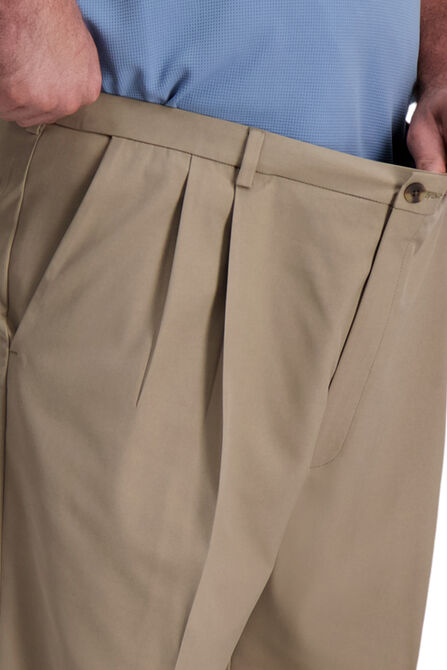 Big &amp; Tall Cool Right&reg; Performance Flex Pant, Khaki view# 4