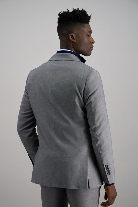 J.M. Haggar Micro Dobby Suit Jacket, Grey view# 4