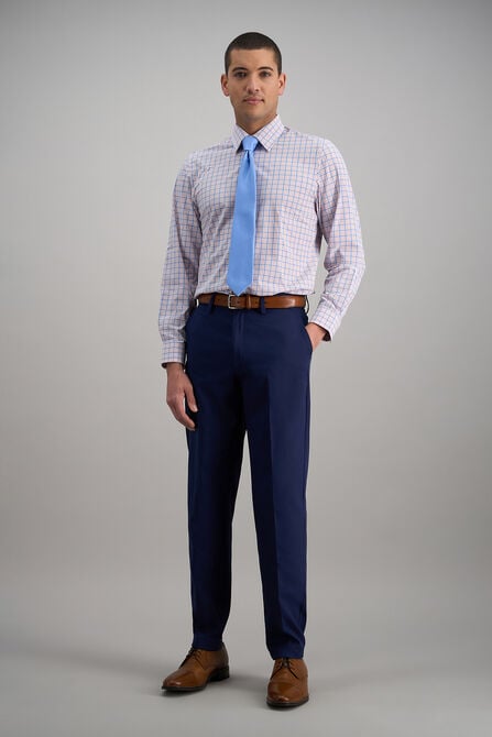 Smart Wash&reg; Dress Shirt - Medium Pink,  view# 2
